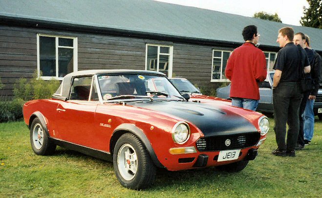 JE 124 Abarth at Brooklands