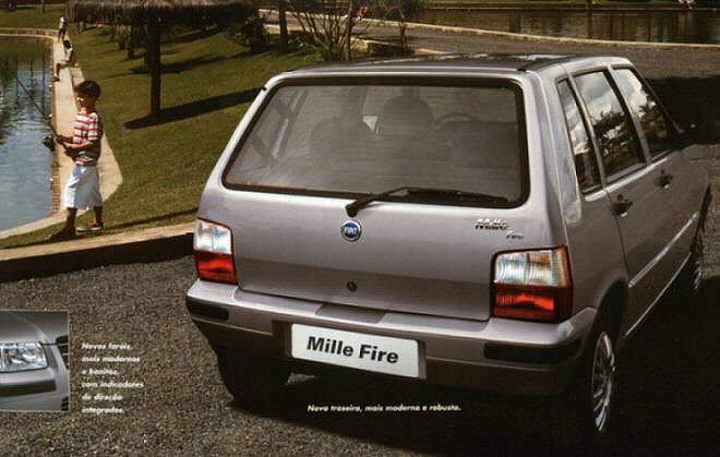 Rear of Uno Mk3 shows more familiar Uno lines 