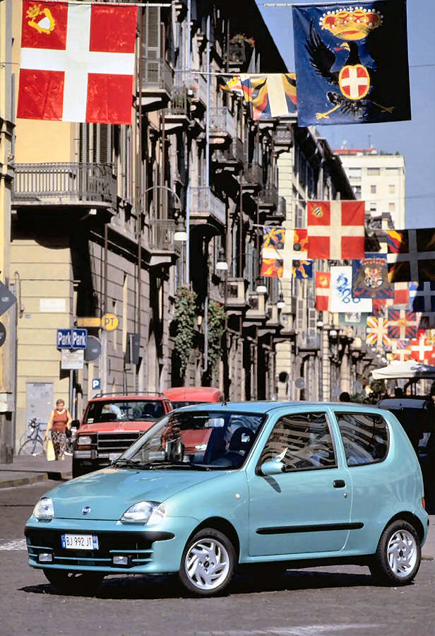 Seicento at Home - Picture Courtesy of Fiat Group Publicity